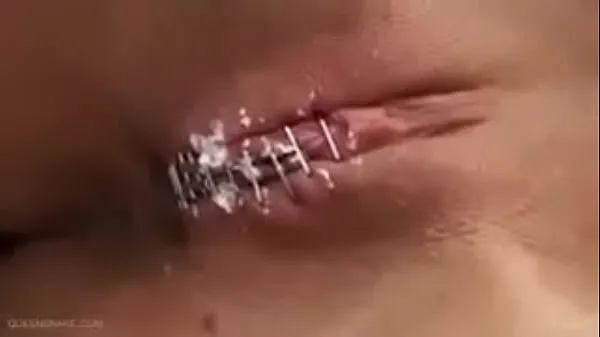 Hot BDSM lesbians t. with staplers fresh Tube