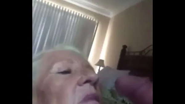 گرم Granny take the juice تازہ ٹیوب