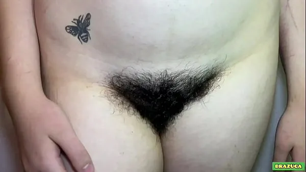 18-year-old girl, with a hairy pussy, asked to record her first porn scene with me Tiub segar panas