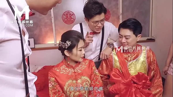 Kuuma ModelMedia Asia-Lewd Wedding Scene-Liang Yun Fei-MD-0232-Best Original Asia Porn Video tuore putki