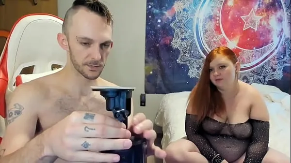 Hot Porn Couple Husband and Wife Unbox Male Sex Toy for Husband to Use by Sin Spice fresh Tube