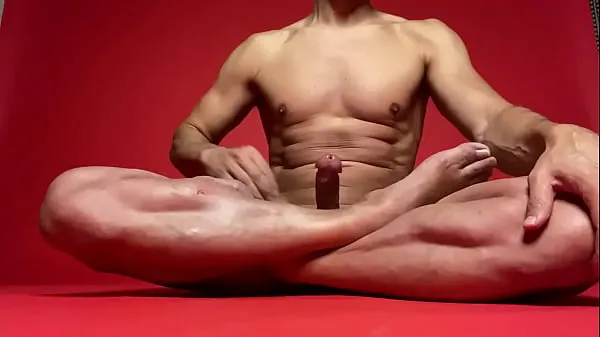 Caliente Masturbating Yogi tubo fresco