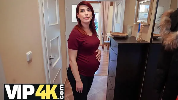 Hot DEBT4k. Bank agent gives pregnant MILF delay in exchange for quick sex fresh Tube