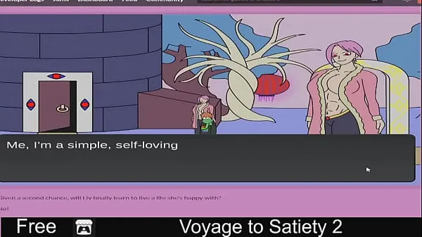 Varm Voyage to Satiety 2 (free game itchio ) Visual Novel färsk tub