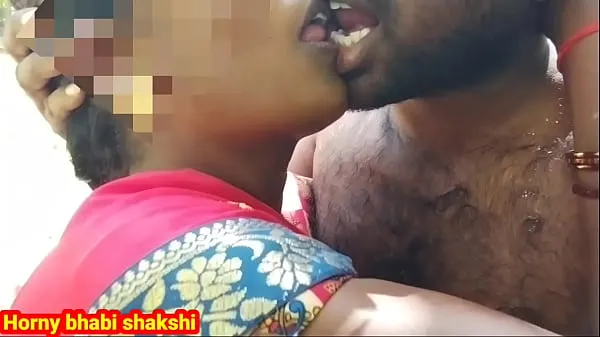 Desi horny girl was going to the forest and then calling her friend kissing and fucking أنبوب جديد ساخن