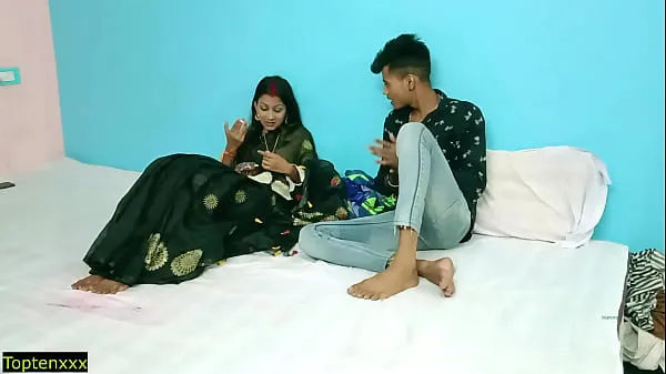 Vroča 18 teen wife cheating sex going viral! latest Hindi sex sveža cev
