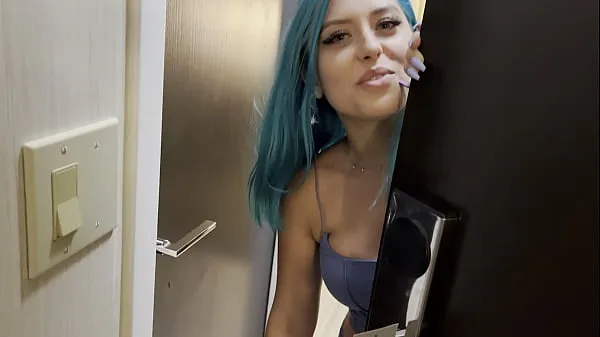 Varm Casting Curvy: Blue Hair Thick Porn Star BEGS to Fuck Delivery Guy färsk tub