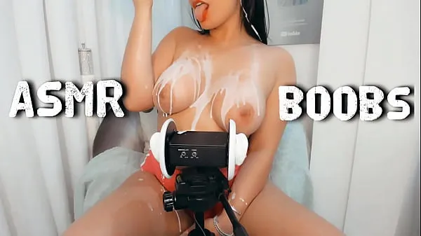 Varm ASMR INTENSE sexy youtuber boobs worship moaning and teasing with her big boobs färsk tub