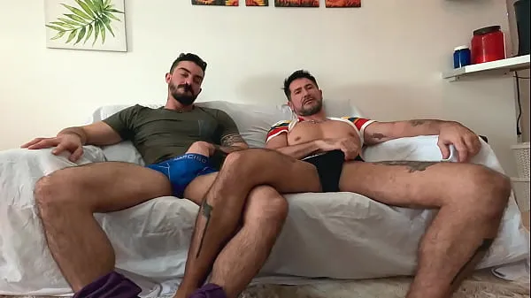 Ống nóng Stepbrother warms up with my cock watching porn - can't stop thinking about step-brother's cock - stepbrothers fuck bareback when parents are out - Stepbrother caught me watching gay porn - with Alex Barcelona & Nico Bello tươi