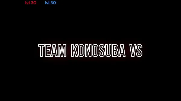 Varm Team Konosuba vs Team Fairy Tail färsk tub