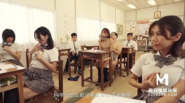 Vroča Trailer-MDHS-0009-Model Super Sexual Lesson School-Midterm Exam-Xu Lei-Best Original Asia Porn Video sveža cev