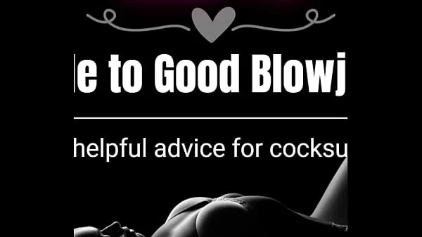 Vroča Guide to Good Blowjobs sveža cev