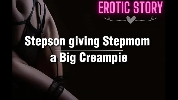 Ống nóng Stepson giving Stepmom a Big Creampie tươi
