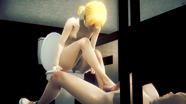 Gorąca Yaoi Femboy - Futanari Fucking in public toilet Part 1 - Sissy crossdress Japanese Asian Manga Anime Film Game Porn Gay świeża tuba