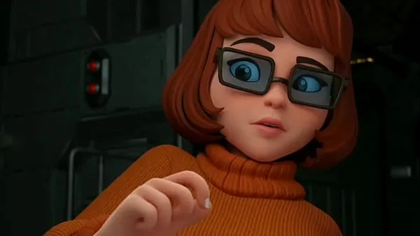 Forró Velma Scooby Doo friss cső