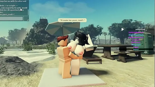 Varm Creampied Her Pussy In Roblox (feat färsk tub