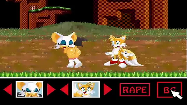 Tails well dominated by Rouge and tremendous creampie أنبوب جديد ساخن