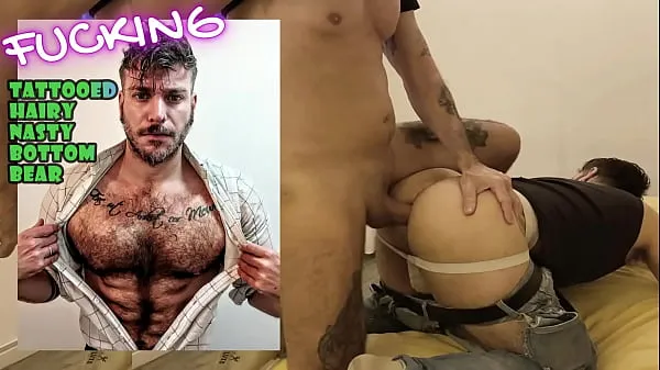 Hot Hairy and cute bottom bear Fucked Raw By Hunk spanish - HE'S REALLY A DEEP THROAT! - Hairy stud assfucked raw pounding cock for jizz - With Alex Barcelona fresh Tube