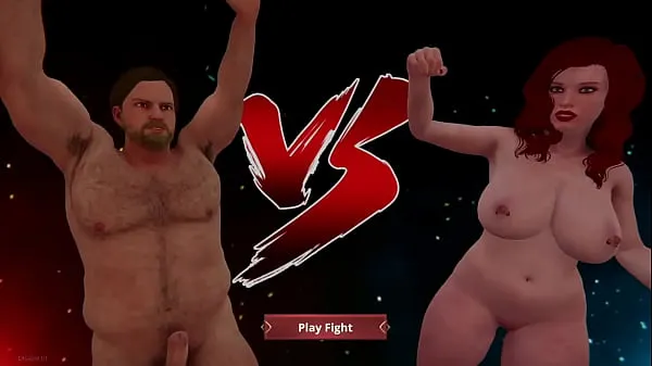 Varmt Ethan vs Rockie (Naked Fighter 3D frisk rør