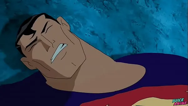 Varmt Gay Bara yaoi Mongul Riding on Superman's steel cock (gay hentai frisk rør