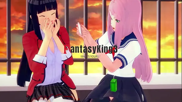 Hinata Hyuga and Sakura Haruno love triangle | Hinata is my girl but sakura get jealous | Naruto Shippuden | Free Tiub segar panas