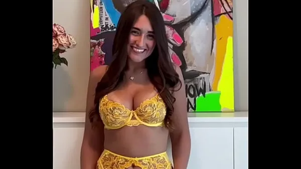 SEXY Lingerie Try On Haul with Juliette Claire أنبوب جديد ساخن