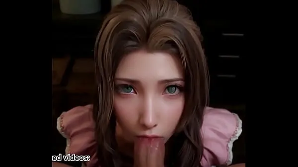 Ζεστό Final Fantasy 7 Aerith Deepthoreat Blowjob Uncensored Hentai AI Generated φρέσκο ​​σωλήνα