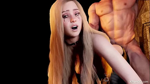 Ống nóng 3D Porn Blonde Teen fucking anal sex Teaser tươi