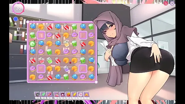 Ống nóng Tsundere Milfin [ HENTAI Game PornPlay ] Ep.4 boss in hijab show me her dripping wet pussy tươi