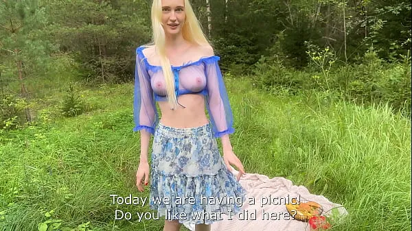 She Got a Creampie on a Picnic - Public Amateur Sex Tiub segar panas