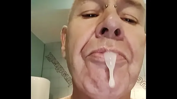 Forró Mouth full of cum at the sauna friss cső