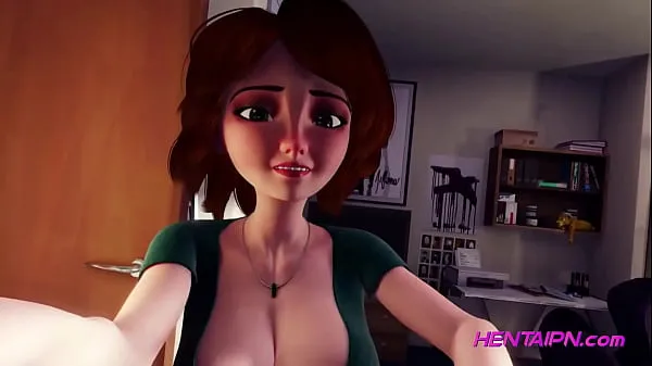 Varmt Lucky Boy Fucks his Curvy Stepmom in POV • REALISTIC 3D Animation frisk rør