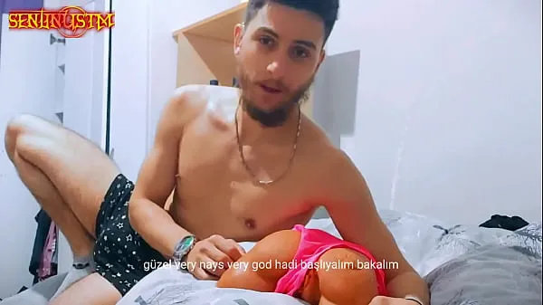 گرم He is cheating on his girlfriend with his sister (Speaking Turkish تازہ ٹیوب