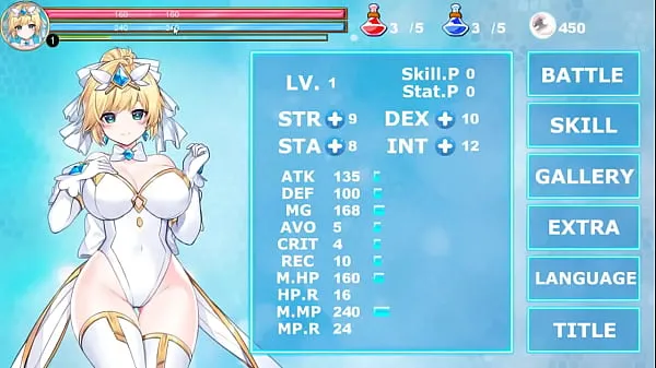 Hot Blonde princess having sex with men in Magical angel fairy princess new 2024 hentai game gameplay fresh Tube