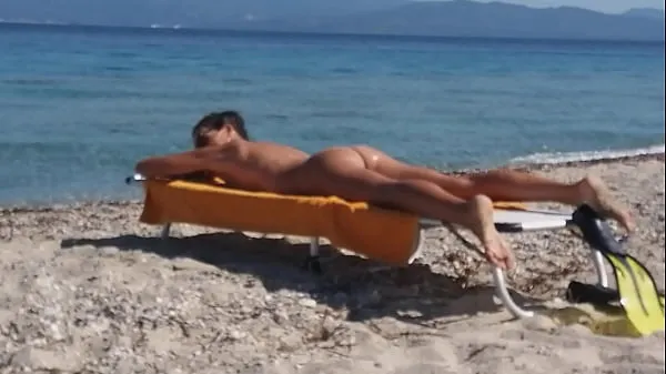 Hot Drone exibitionism on Nudist beach fresh Tube