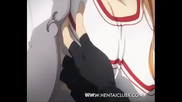 Tabung segar sexy Sword Art Online Ecchi moment anime girls panas
